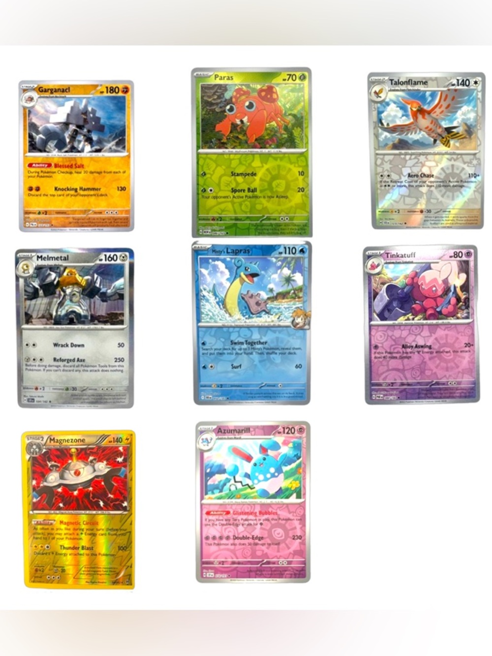 Pokemon Card Bundle Lot Reverse Holo Rare Modern TCG Mixed Set Cards